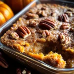 Pumpkin Pecan Cobbler