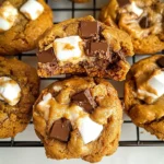 Pumpkin S'mores Cookies