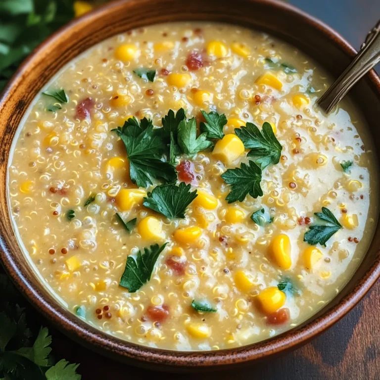 Quinoa Corn Chowder