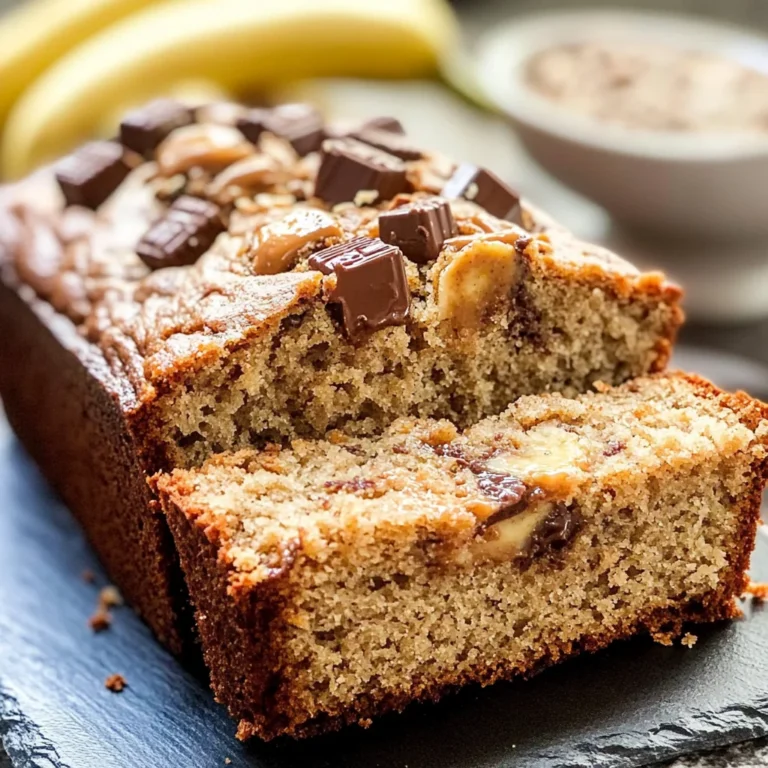 Reese's Peanut Butter Banana Bread