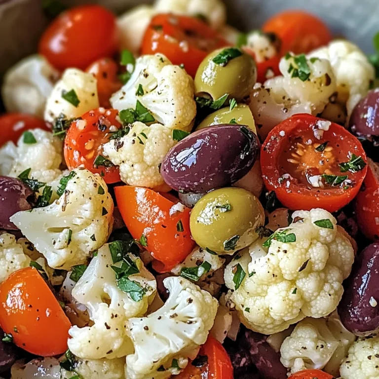 Sicilian Cauliflower Salad