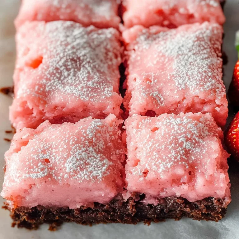 Strawberry Brownies