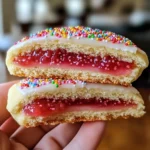 Strawberry Pop Tart Sugar Cookies