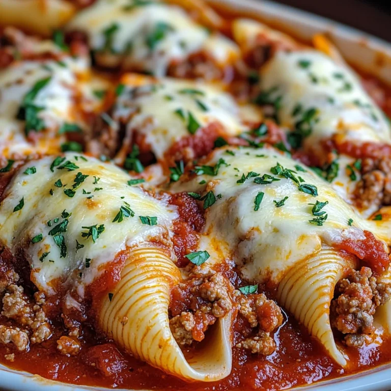 Stuffed Shells with Meat