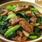Beef and Bok Choy Stir Fry