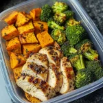 Chicken, Sweet Potato & Broccoli Meal Prep Bowls