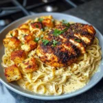 Creamy Cajun Chicken Linguine