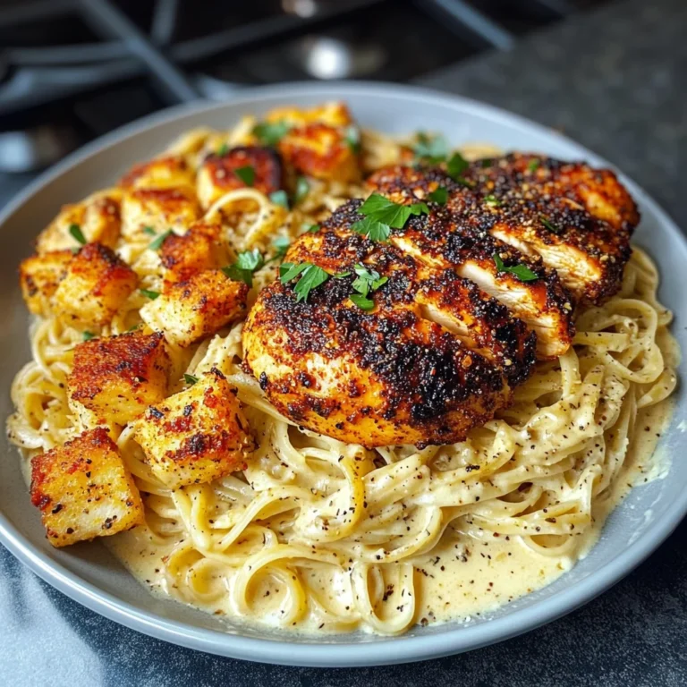 Creamy Cajun Chicken Linguine
