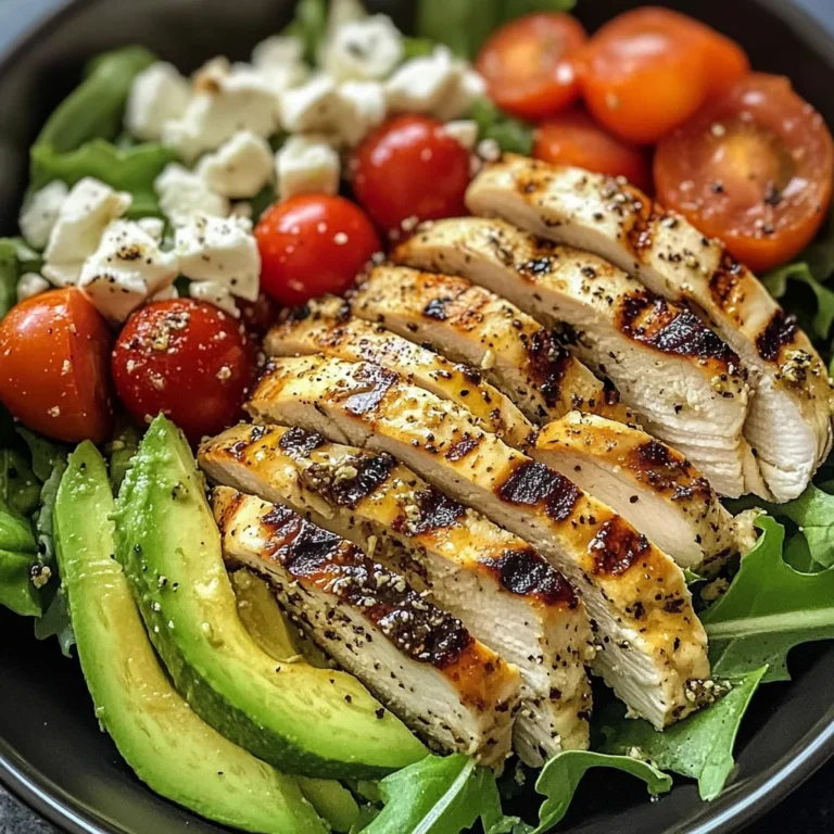 Grilled Chicken & Avocado Power Salad