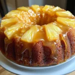 Pineapple Pound Cake with Pineapple Glaze