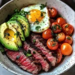 Steak and Eggs Breakfast Bowl
