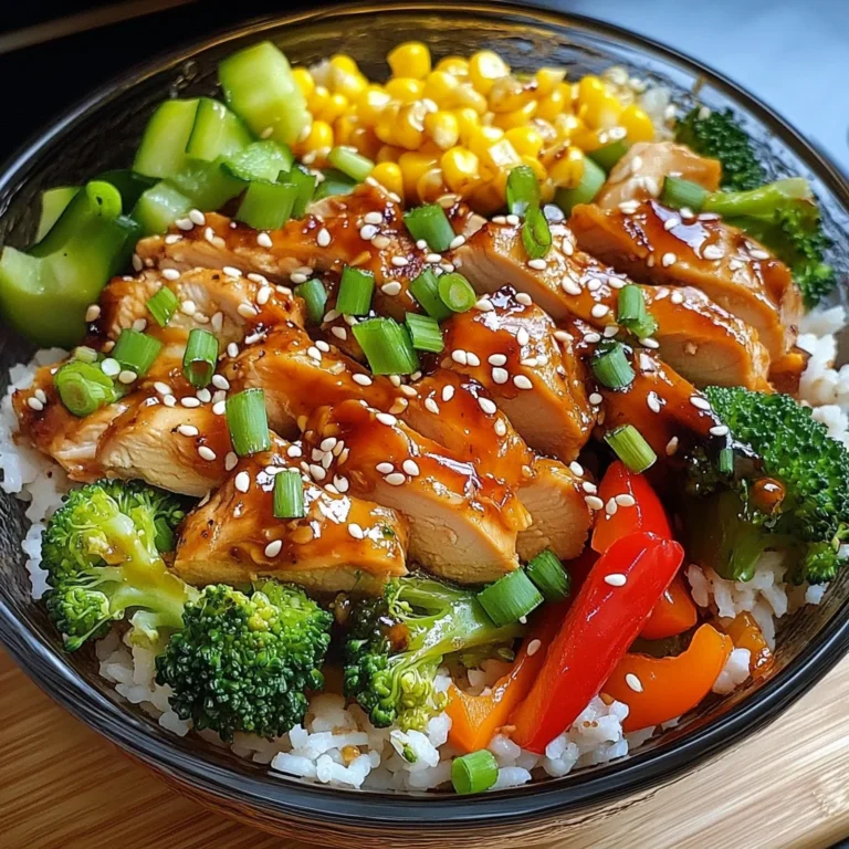 Teriyaki Chicken & Veggie Rice Bowl