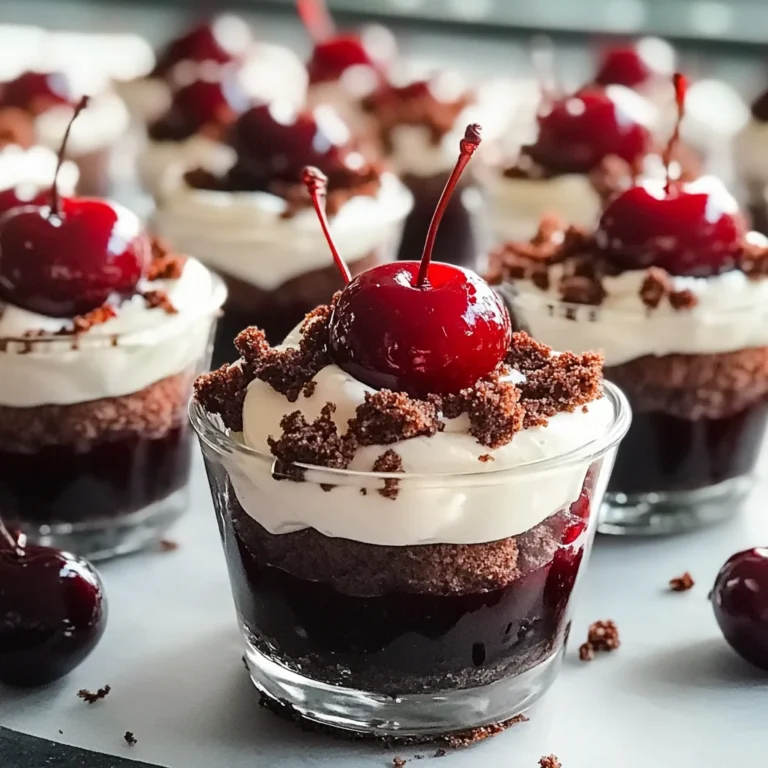 DLux Mini Dessert Cups – Black Forest Cake Recipe
