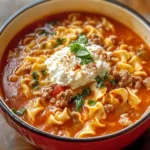 Italian Lasagna Soup - theamazingfood