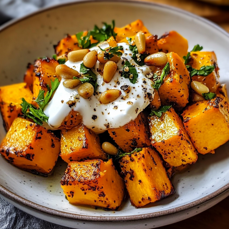 Roasted Pumpkin with Yogurt Sauce and Pine Nuts: An Incredible Ultimate Recipe