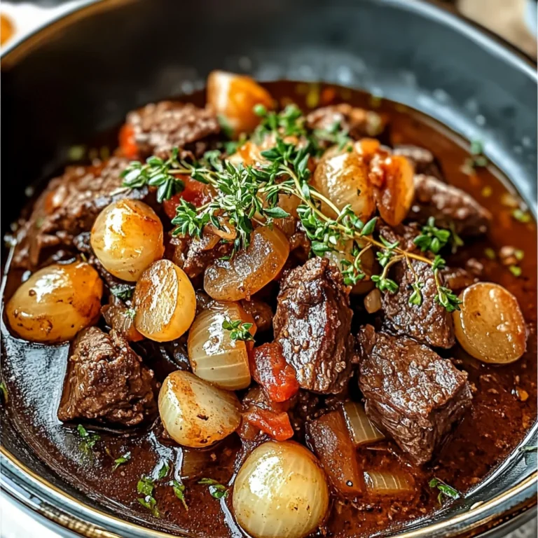 Savory Beef Stifado: Rediscover Greek Comfort Food Magic