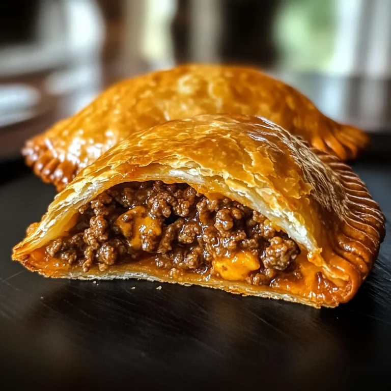 Beef & Cheese Empanadas Recipe
