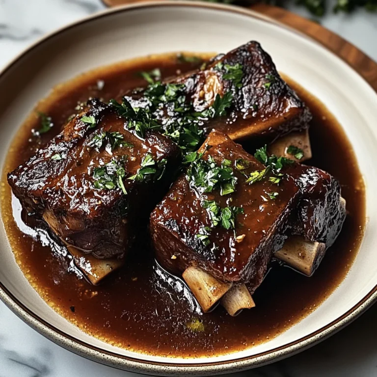 Braised Short Ribs