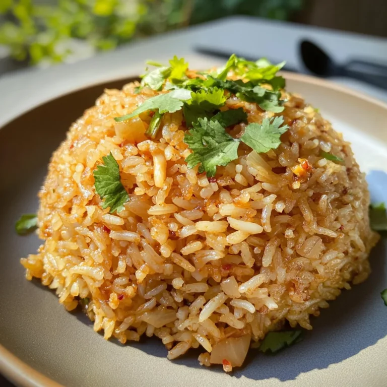 Chili Oil Sinangag (Fried Garlic Rice)