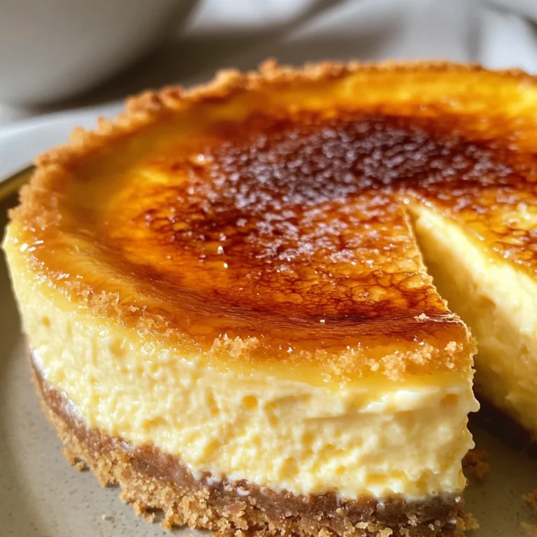 Crème Brûlée Cheesecake