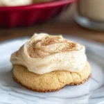 Eggnog Cookies with Eggnog Frosting