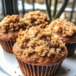 Gingerbread Coffeecake Muffins
