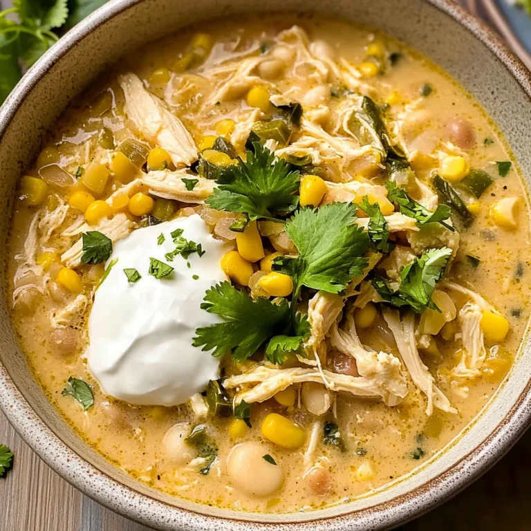 Healthy White Chicken Chili