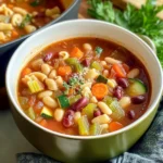 Minestrone Soup (Olive Garden Copycat) Recipe
