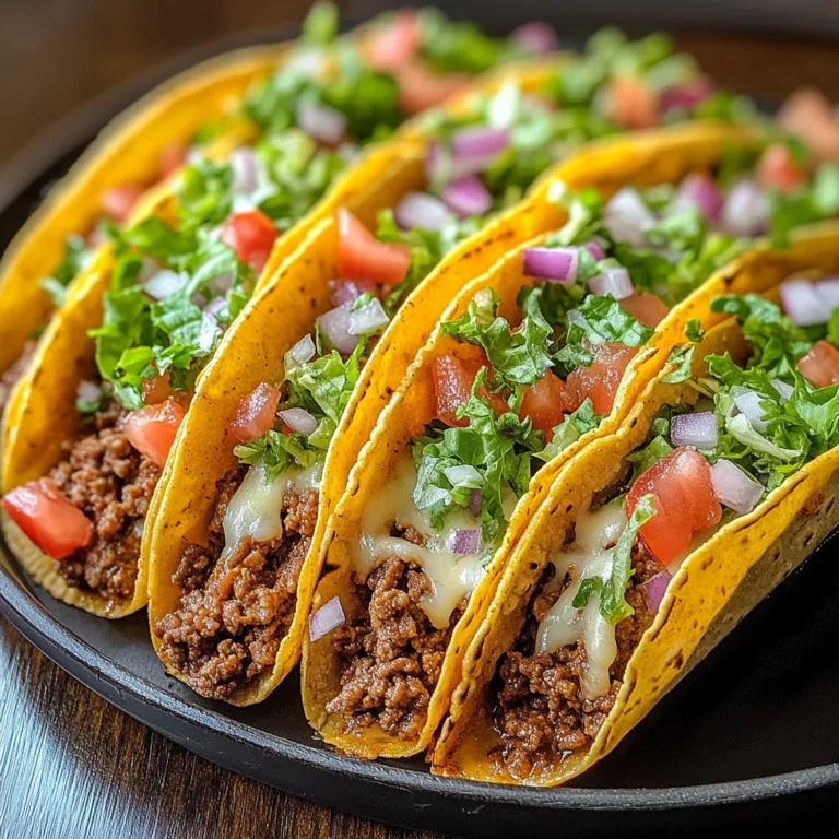 Oven-Baked Cheesy Tacos (Crispy & Loaded) You'll Love