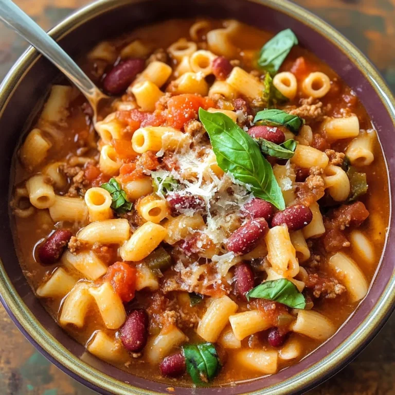 Pasta Fagioli