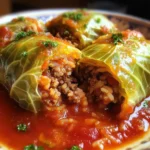 Polish Stuffed Cabbage Rolls: Comforting Flavor