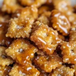 Salted Caramel Cracker Bites