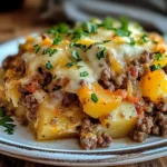 Slow Cooker Cowboy Potato Casserole