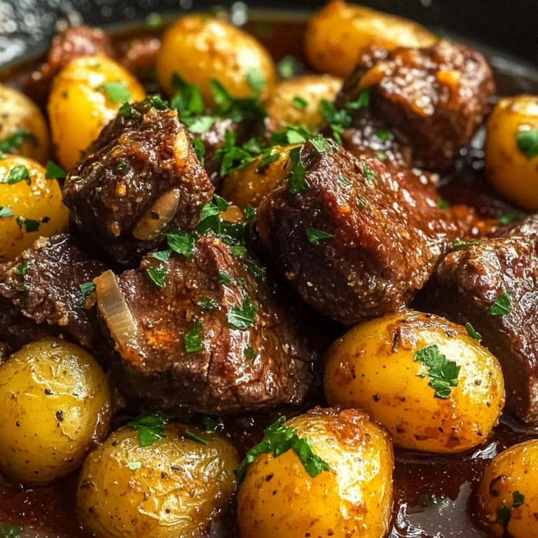 Slow Cooker Garlic Butter Beef