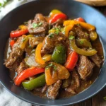 Slow Cooker Pepper Steak Recipe