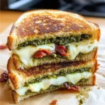 Sourdough Pesto Grilled Cheese