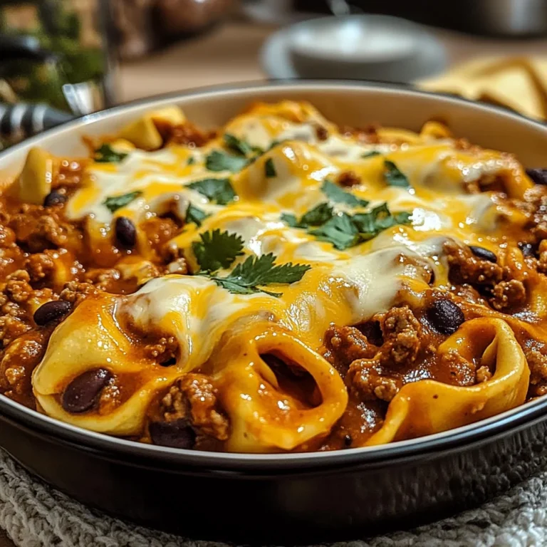 Cheesy Beef Enchiladas Tortellini: A Delicious Twist on Classic Comfort Food