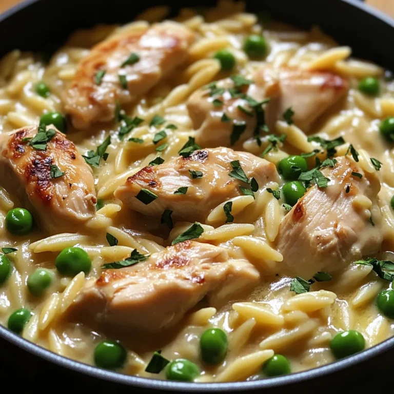Creamy Orzo With Chicken: A Wonderful Ultimate Recipe You’ll Love