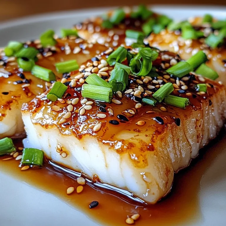 Ginger Soy Glazed Cod