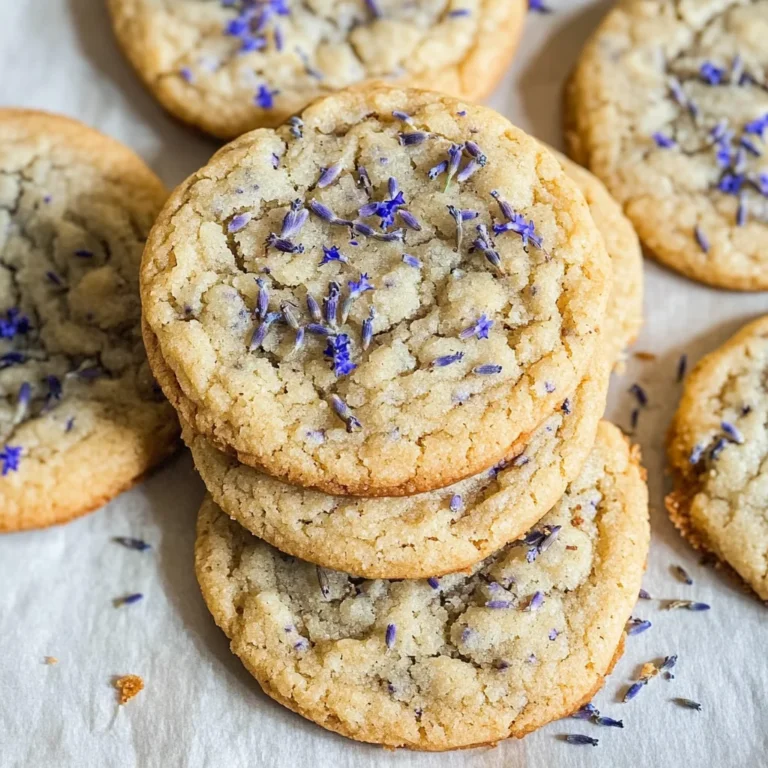 Lavender Earl Grey Cookies Recipe
