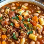 Olive Garden Copycat Pasta E Fagioli Slow Cooker Soup