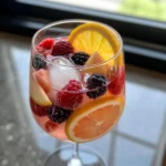 Berry Rosé Sangria Cocktail Recipe
