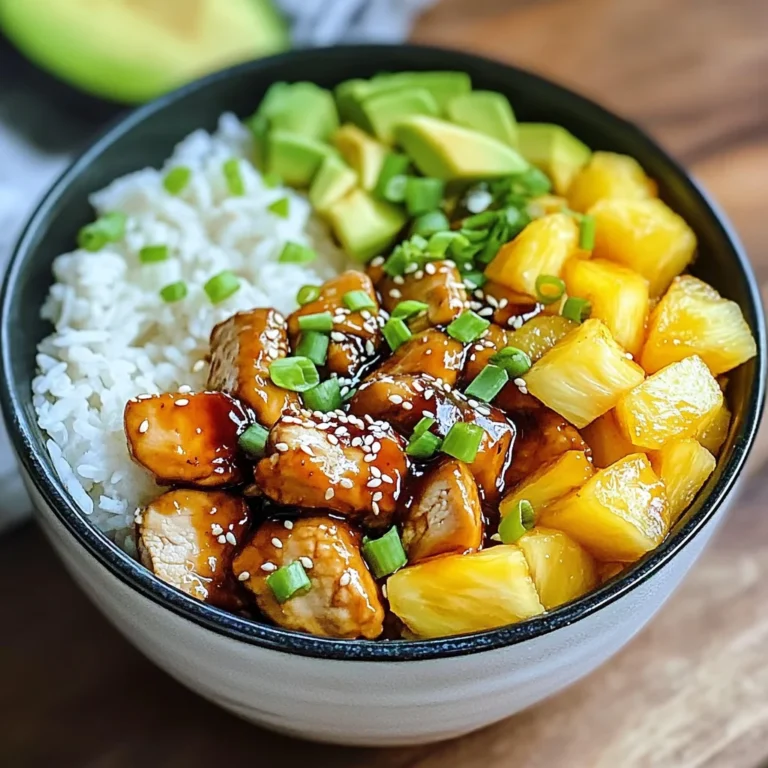 Chicken Teriyaki Pineapple Bowl: An Amazing Ultimate Recipe