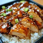 Chicken Teriyaki and Rice