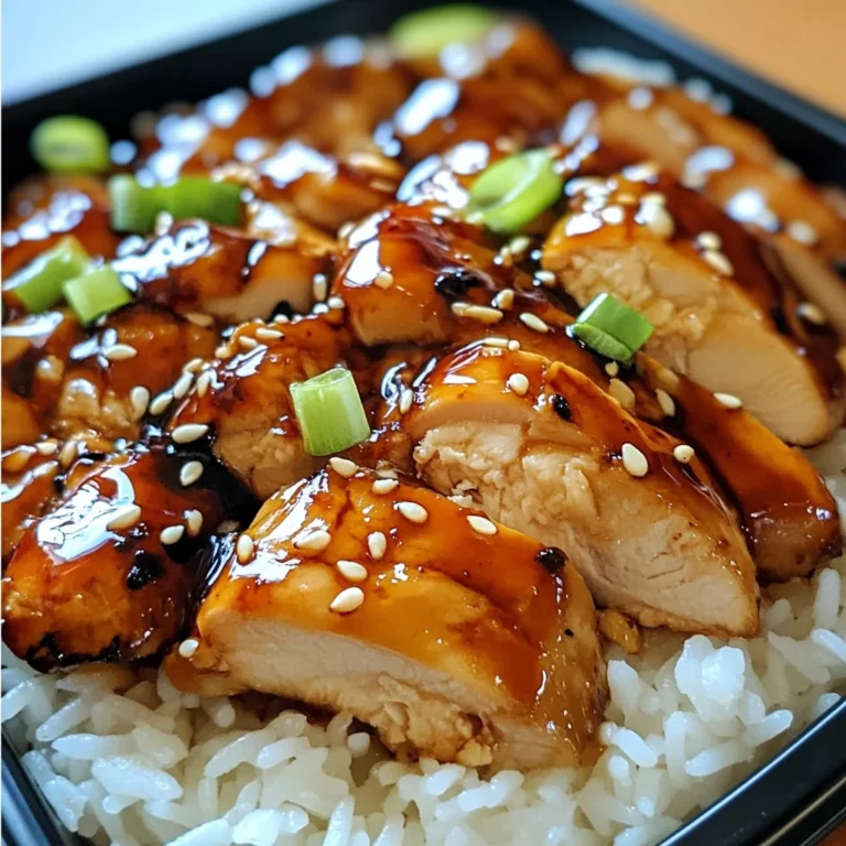 Chicken Teriyaki and Rice