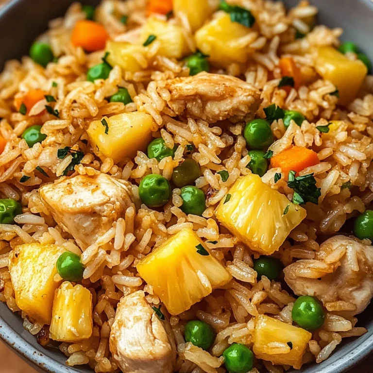 Chicken and Pineapple Fried Rice