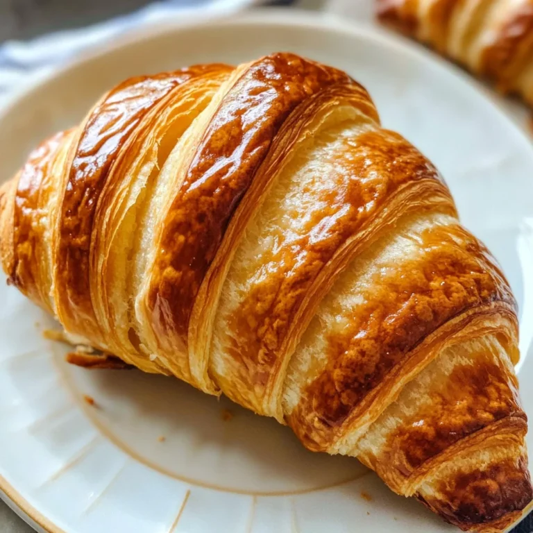 Croissant Recipe