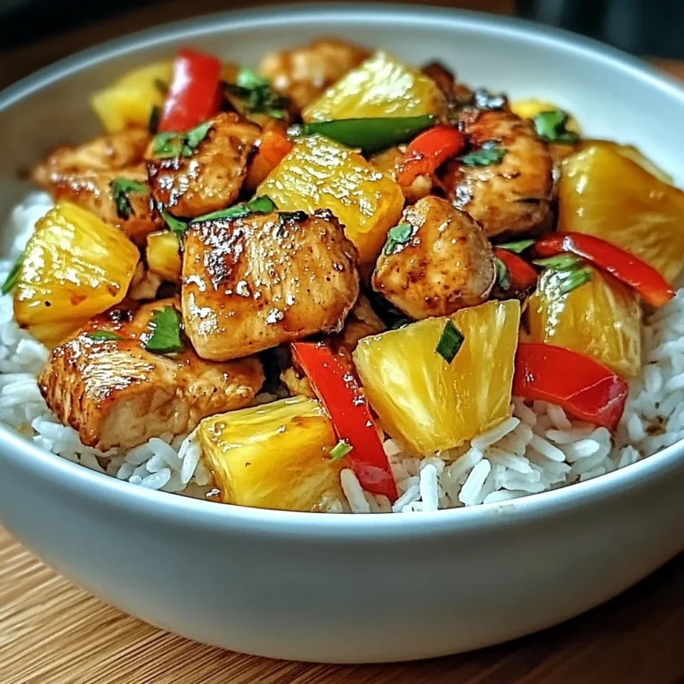 Delicious Pineapple Chicken and Rice for Quick Family Dinners