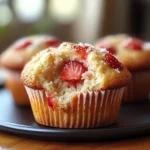 Delightful Fresh Strawberry Muffins