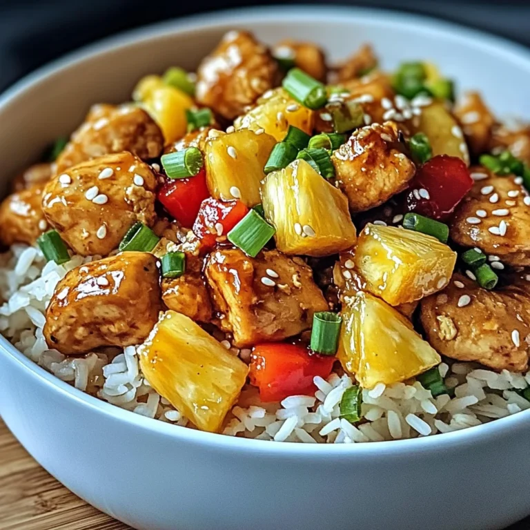 Discover the Joy of Pineapple Chicken and Rice in 30 Minutes!